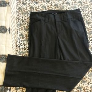 Dark grey subtle pin striped pants
